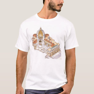Sint-Peter's Basilica. Vaticaanstad Rome. Italië T-shirt
