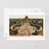 Sint-Peter's kathedraal, Rome, Italië Briefkaart (Voorkant / Achterkant)