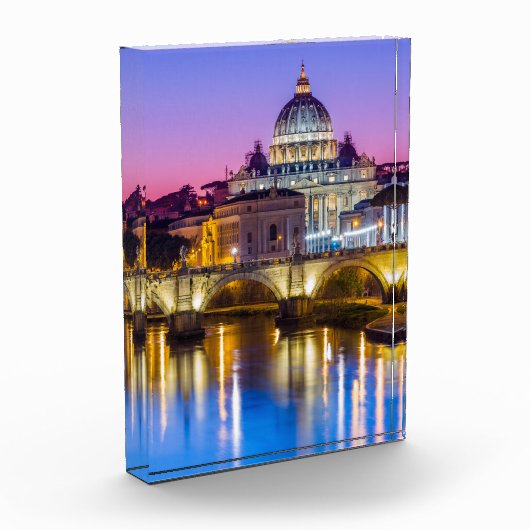 Sint-Peter's kathedraal Vaticaanstad Rome schemk Fotoblokken (Links)