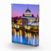 Sint-Peter's kathedraal Vaticaanstad Rome schemk Fotoblokken (Rechts)