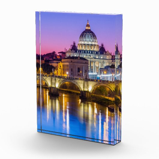 Sint-Peter's kathedraal Vaticaanstad Rome schemk Fotoblokken (Rechts)