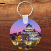Sint-Peter's kathedraal Vaticaanstad Rome schemk Sleutelhanger (Voorkant)