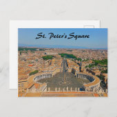 Sint-Peter's plein Briefkaart (Voorkant / Achterkant)