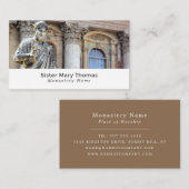 Sint-Peter's plein, christendom, godsdienst Visitekaartje (Voorkant / Achterkant)