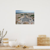 Sint-Peter's plein Rome Poster (Keuken)