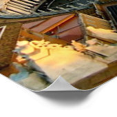 Sint-Peter's plein Vaticaanstad Poster (Hoek)