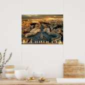 Sint-Peter's plein Vaticaanstad Poster (Keuken)