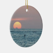 Sint-Petersburg Beach Florida Sunset Keramisch Ornament (Rechts)