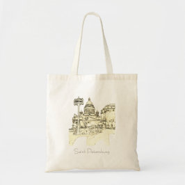 Sint-Petersburg City Rusland Architecture Canvas t Tote Bag