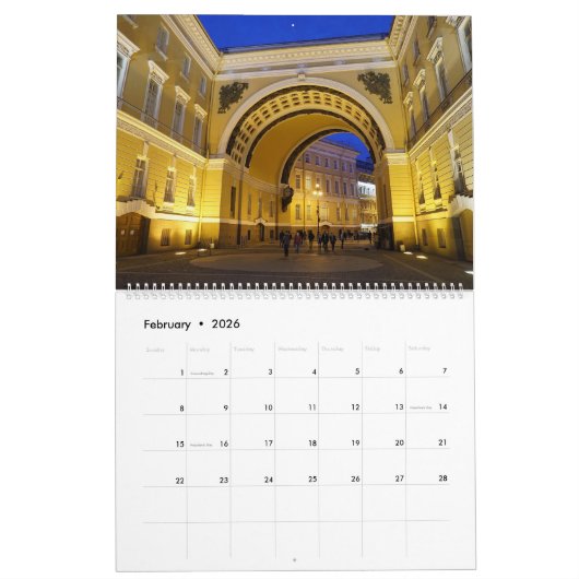 Sint-Petersburg esthetische afbeeldingen Kalender (Feb 2026)
