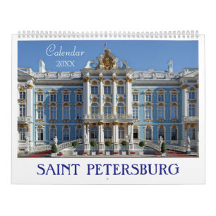 Sint-Petersburg esthetische afbeeldingen Kalender