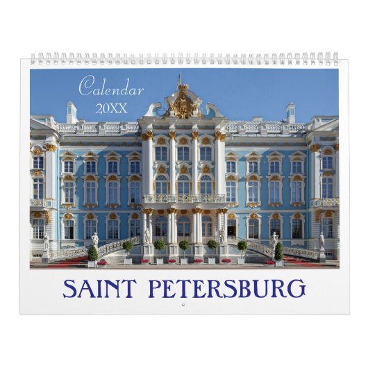 Sint-Petersburg esthetische afbeeldingen Kalender (Hoes)