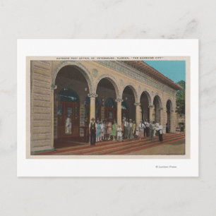 Sint-Petersburg, FL — Uitzicht aan de buitenkant v Briefkaart