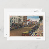 Sint-Petersburg, FL - Uitzicht van Central Ave w/ Briefkaart (Voorkant / Achterkant)