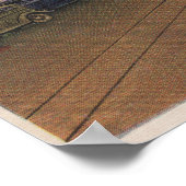 Sint-Petersburg, FL - Uitzicht van Central Ave w/ Poster (Hoek)