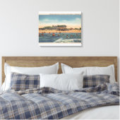 Sint-Petersburg, FL - Uitzicht van het eiland Trea Canvas Afdruk (Insitu (Slaapkamer))