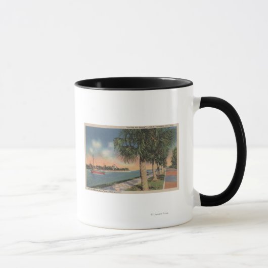 Sint-Petersburg, FL - Uitzicht van Koffee Pot Mok (Rechts)