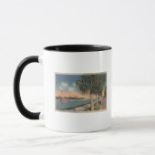 Sint-Petersburg, FL - Uitzicht van Koffee Pot Mok (Links)