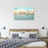 Sint-Petersburg, FL - Uitzicht van Soreno Canvas Afdruk (Insitu (Slaapkamer))