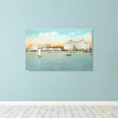 Sint-Petersburg, FL - Uitzicht van Soreno Canvas Afdruk (Insitu (Houten vloer))