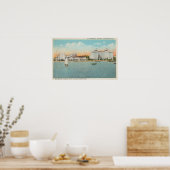 Sint-Petersburg, FL - Uitzicht van Soreno Poster (Keuken)