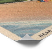 Sint-Petersburg, Florida - antenne van Don Ce-Sar Poster (Hoek)