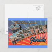 Sint-Petersburg Florida Briefkaart (Voorkant / Achterkant)