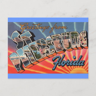 Sint-Petersburg Florida Briefkaart