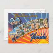 Sint-Petersburg Florida Briefkaart (Voorkant / Achterkant)