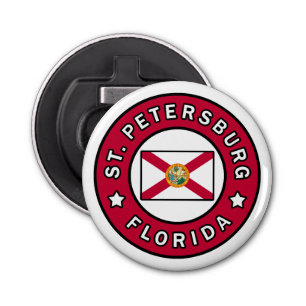 Sint-Petersburg Florida Button Flesopener