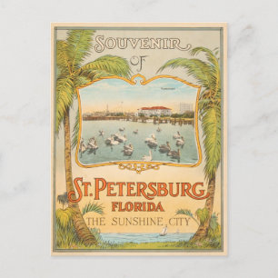 Sint-Petersburg Florida de Zonnestad Briefkaart