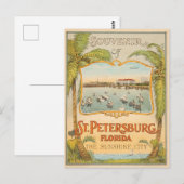 Sint-Petersburg Florida de Zonnestad  Briefkaart (Voorkant / Achterkant)