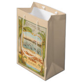 Sint-Petersburg Florida de Zonnestad  Medium Cadeauzakje (Voorkant Gekanteld)