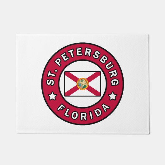 Sint-Petersburg Florida Deurmat (Voorkant)