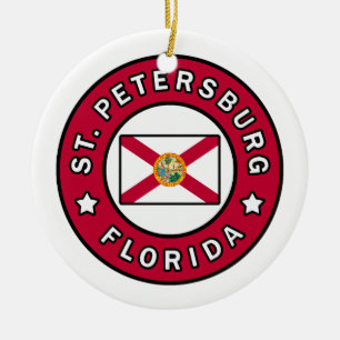 Sint-Petersburg Florida Keramisch Ornament
