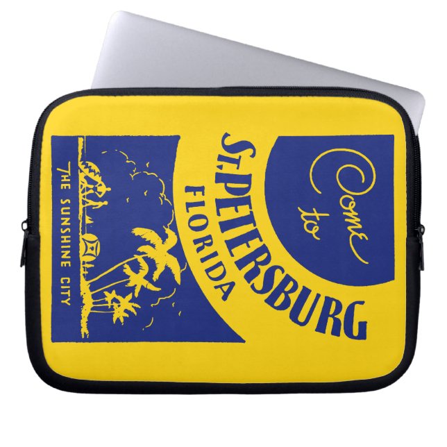  Sint-Petersburg Florida Laptop Sleeve (Voorkant)