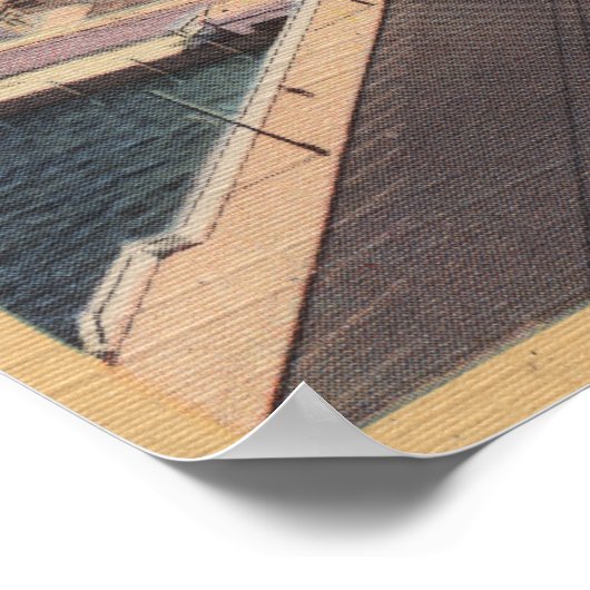 Sint-Petersburg, Florida - Luchtvaart van miljoene Poster (Hoek)