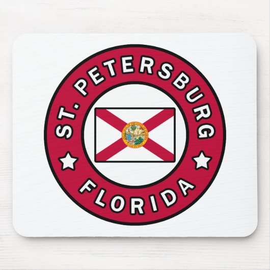 Sint-Petersburg Florida Muismat (Voorkant)