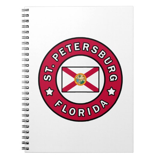 Sint-Petersburg Florida Notitieboek (Voorkant)