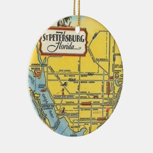 Sint-Petersburg Florida Ornament (Rechts)