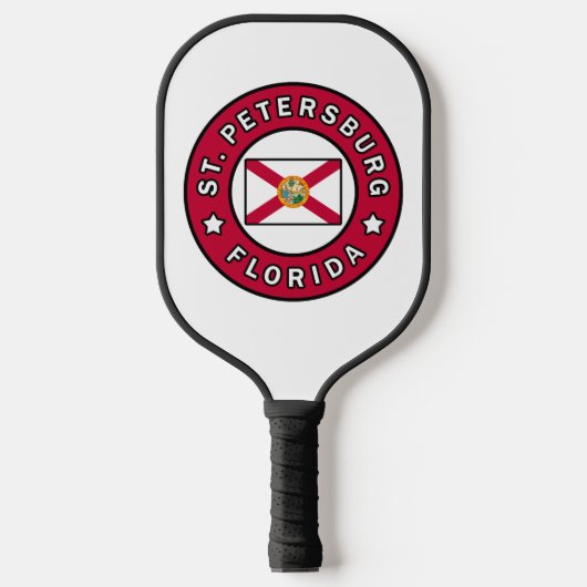 Sint-Petersburg Florida Pickleball Paddle (Voorkant)