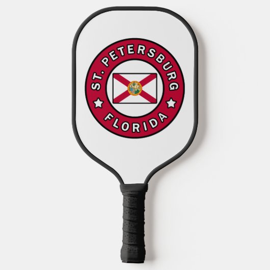 Sint-Petersburg Florida Pickleball Paddle (Achterkant)