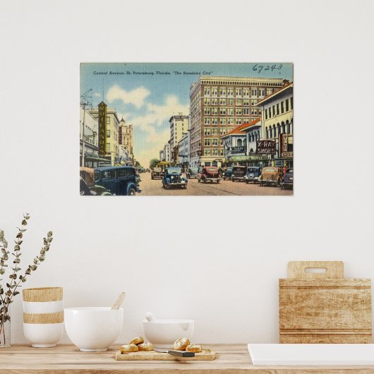  Sint-Petersburg Florida Poster (Keuken)