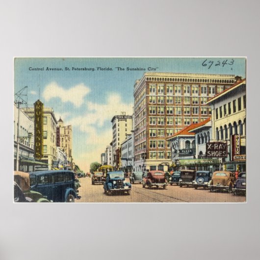  Sint-Petersburg Florida Poster (Voorkant)