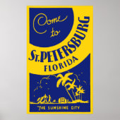  Sint-Petersburg Florida Poster (Voorkant)