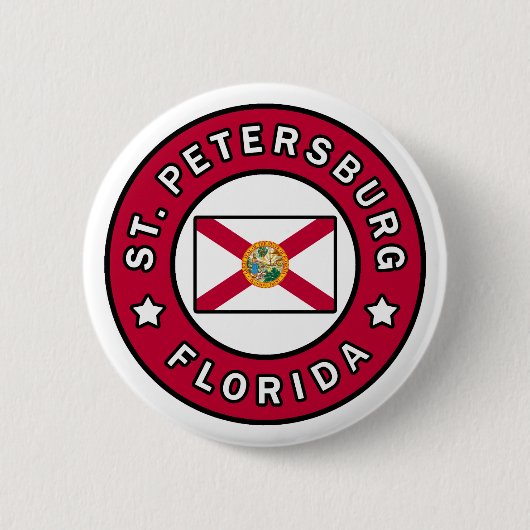 Sint-Petersburg Florida Ronde Button 5,7 Cm (Voorkant)