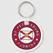 Sint-Petersburg Florida Sleutelhanger (Voorkant)