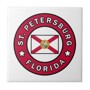 Sint-Petersburg Florida Tegeltje
