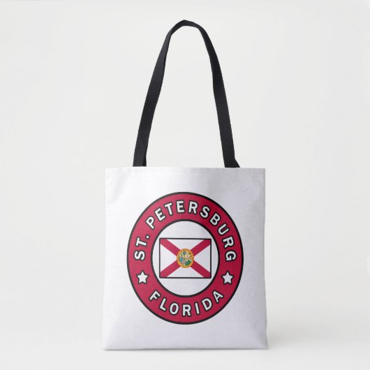 Sint-Petersburg Florida Tote Bag (Voorkant)