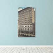 Sint-Petersburg, Florida - Uitzicht aan de buitenk Canvas Afdruk (Insitu (Houten vloer))